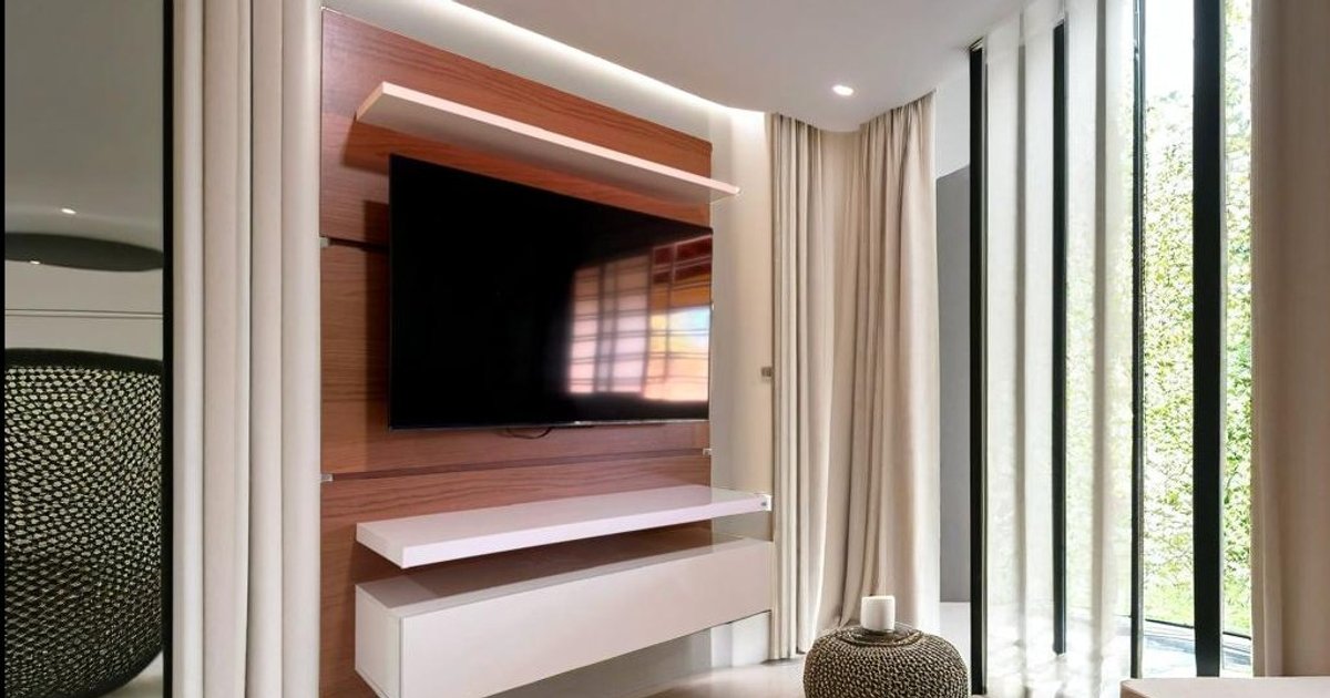 Painel Home Life 1.36 para TV até 55 HB Móveis