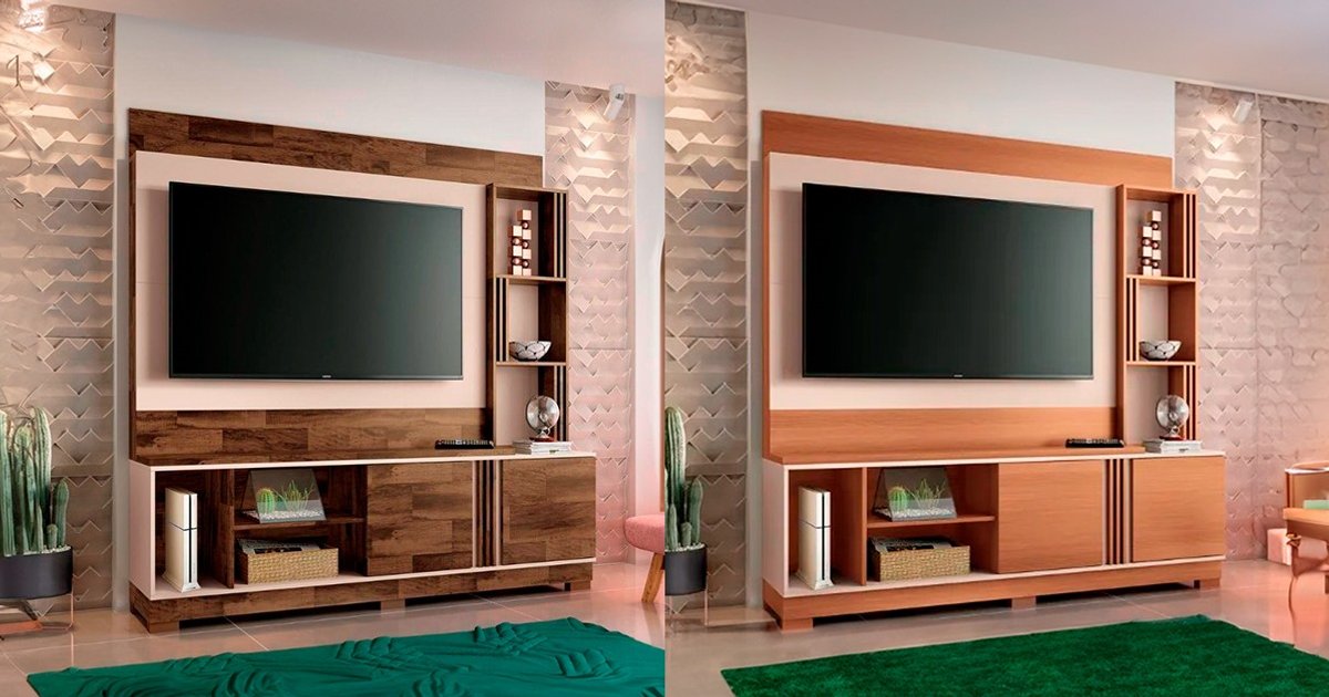 Home Theater Auge para TV até 55” com Design moderno