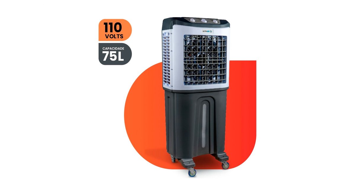 Climatizador de Ar Ultraar 75 Litros