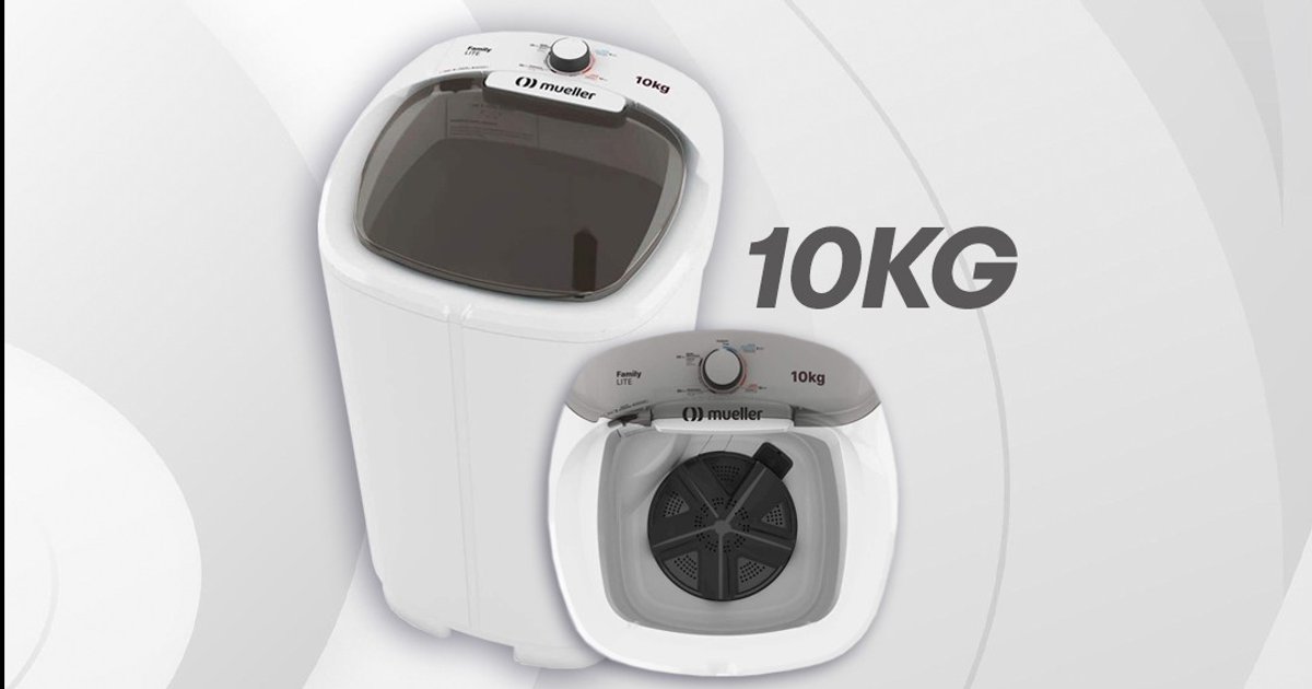 Tanquinho Mueller 10kg Family Lite 220V 4 Programas